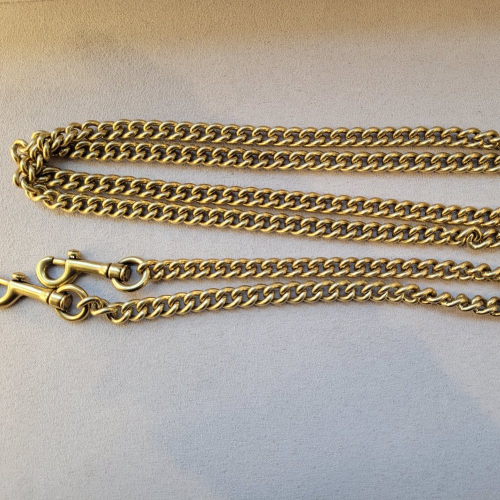 ❤️SOLD❤️ Coach Tabby Chain Clutch with Bead chain - Picture 12 of 16